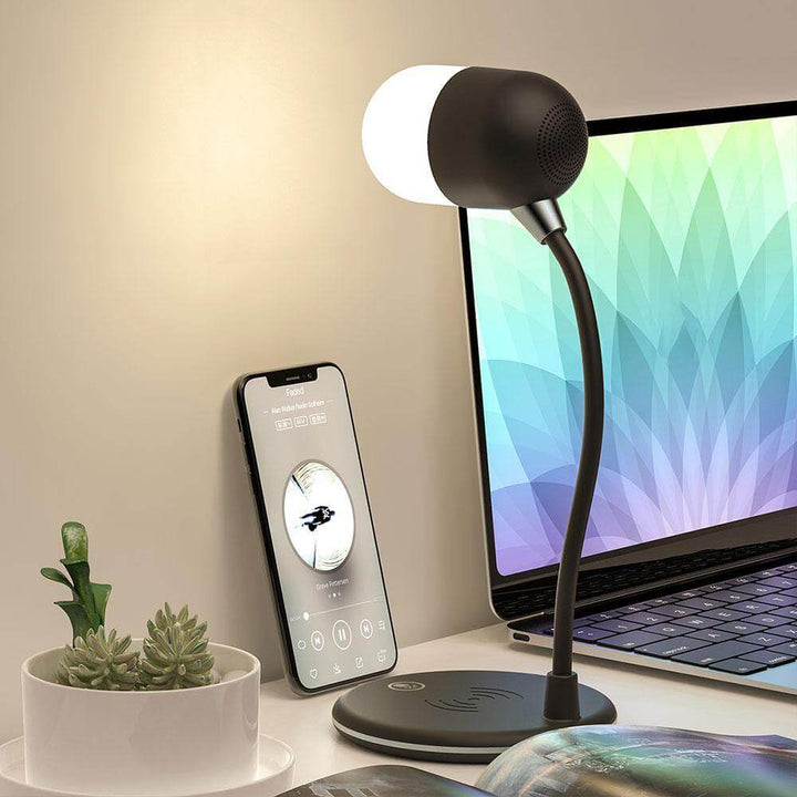 Bluetooth Speaker Wireless Charger Table Lamp | Kalsten