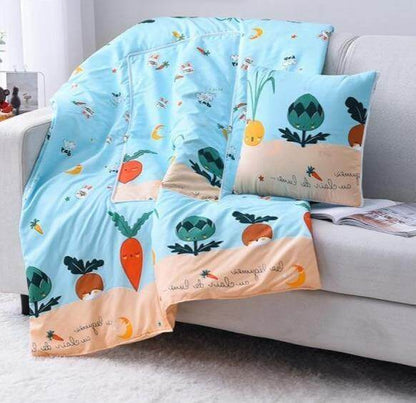 BowLift | 2In1 Colorful Cartoon Pillow Blanket