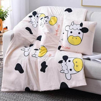 BowLift | 2In1 Colorful Cartoon Pillow Blanket