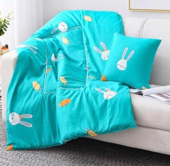 BowLift | 2In1 Colorful Cartoon Pillow Blanket