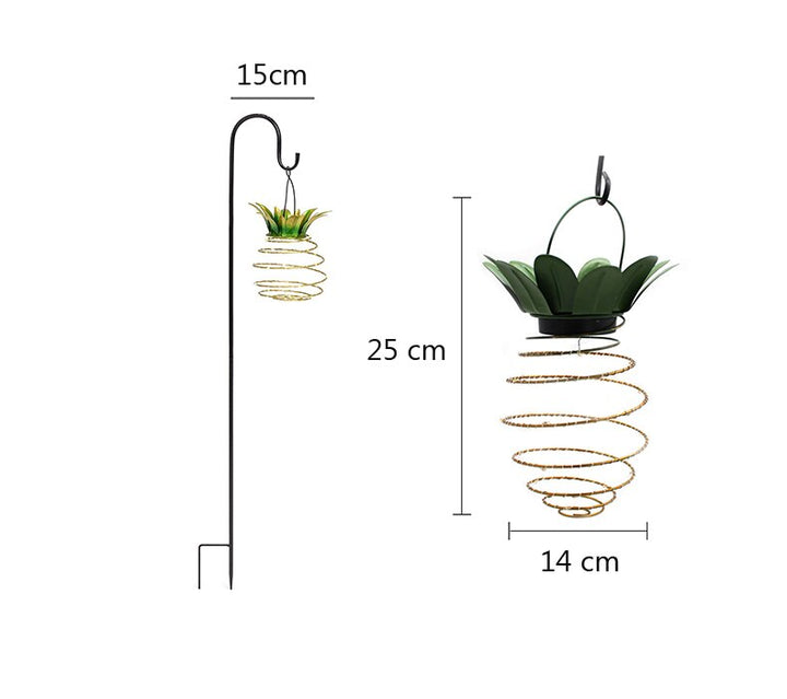 Outdoor Solar Garden Pineapple Automatic Lights | Kalsten
