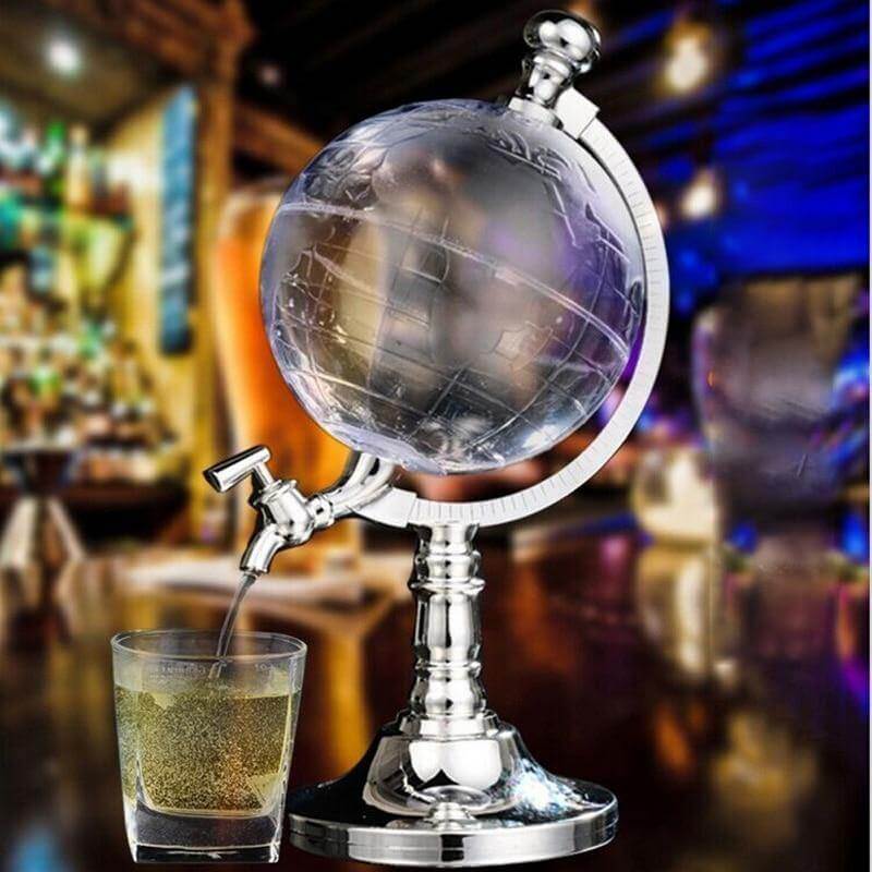 Kalsten | Elegant Globe Vintage Beverage Dispenser