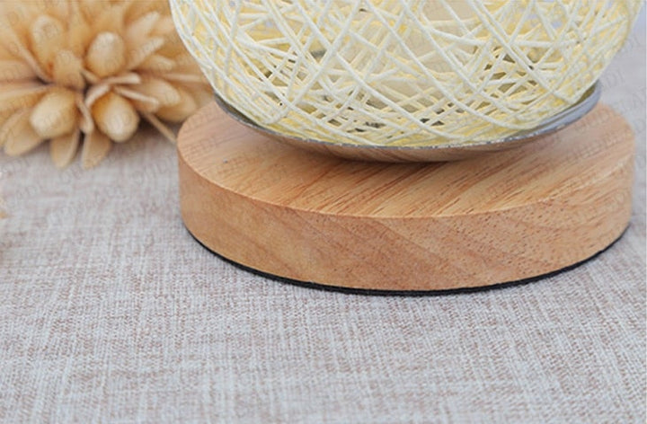 Rattan Table Lamp – Modern Decor
