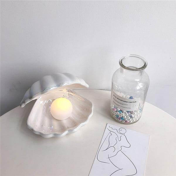 Portable Pearl in Shell Night Light | Kalsten