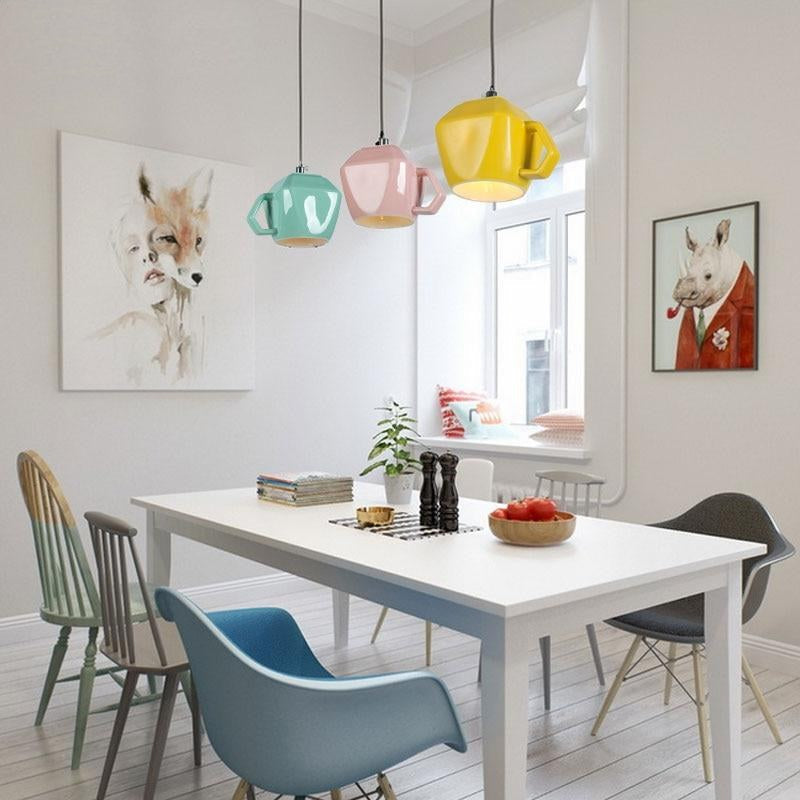 Nordic Ceramic Tea Cup Light | Kalsten