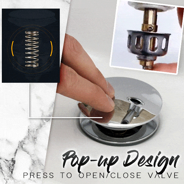 Basin Pop-Up Drain Filter | Kalsten