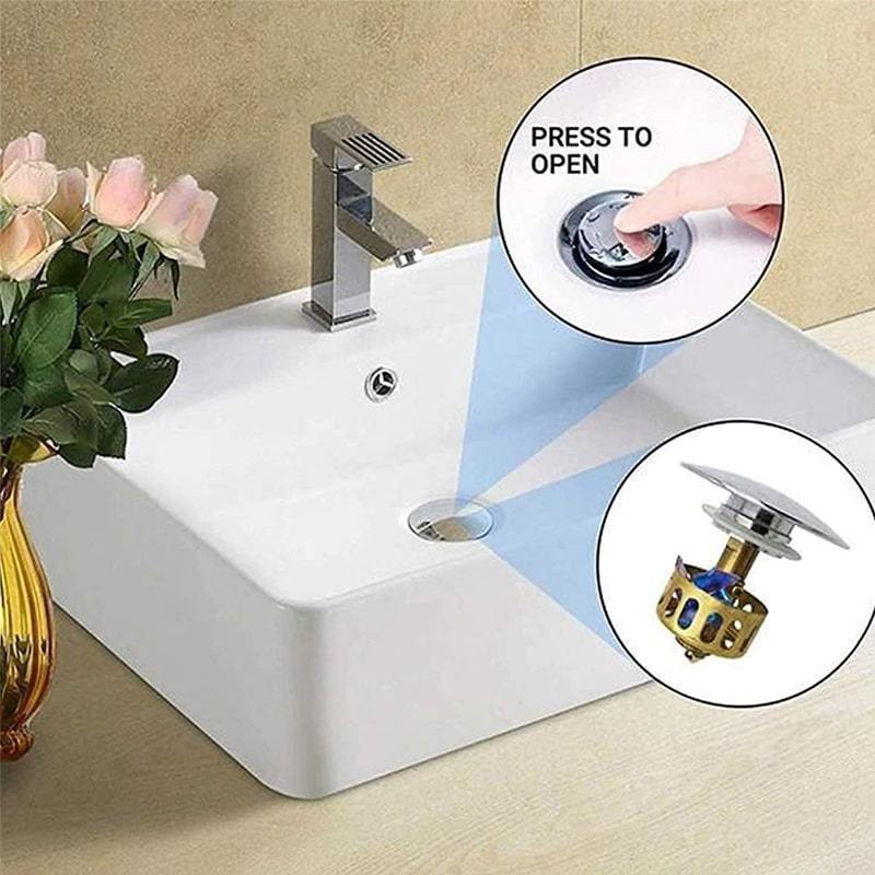 Basin Pop-Up Drain Filter | Kalsten