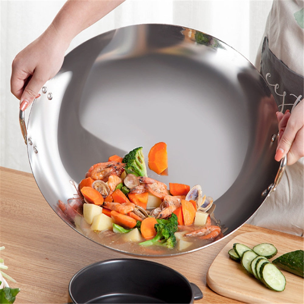 Kalsten | Stainless Steel Wok Wellington (4 Sizes)