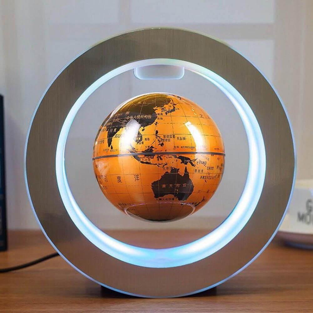Novelty Floating Globe LED World Magnetic Levitation Lamp | Kalsten