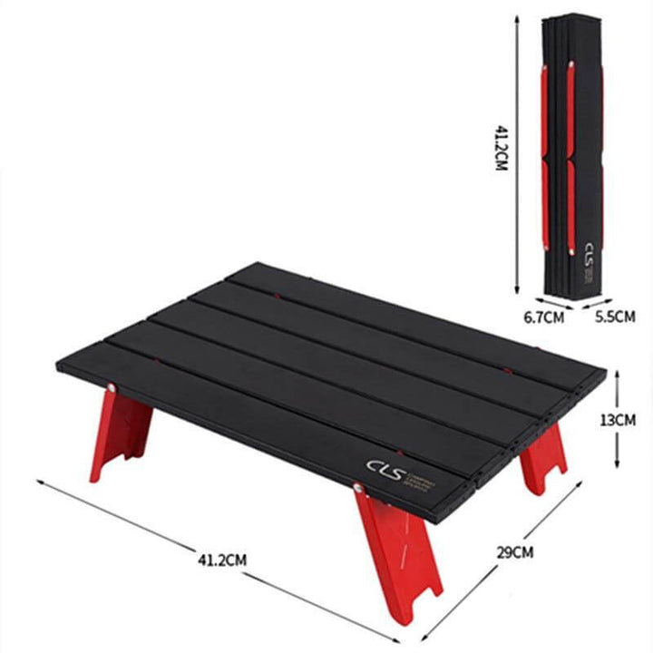 Mini Black Foldable Outdoor Table | Kalsten