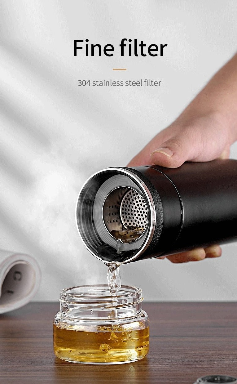 Elegant Durable Simple Tea Infuser Thermos | Kalsten