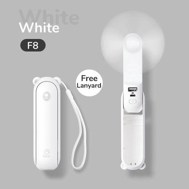 Rechargeable Portable Handheld Foldable Mini Fan - Image 1