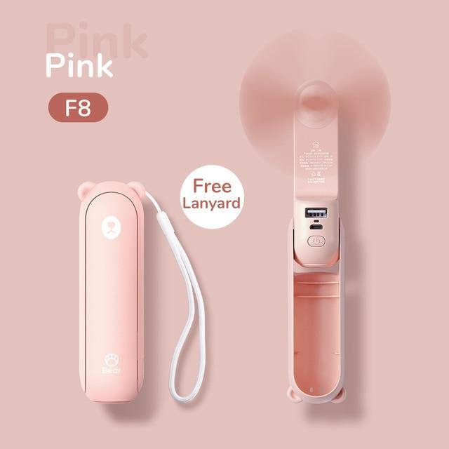Rechargeable Portable Handheld Foldable Mini Fan - Image 3