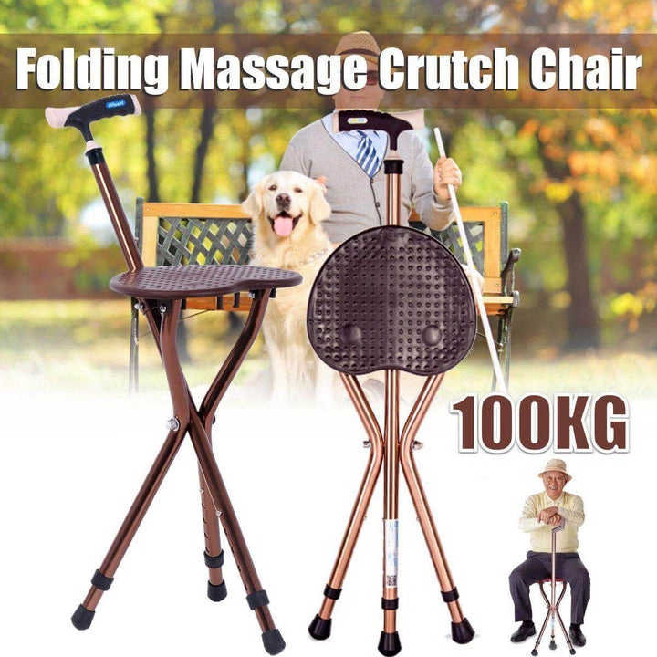 Lightweight Foldable Portable Walking Stool | Kalsten