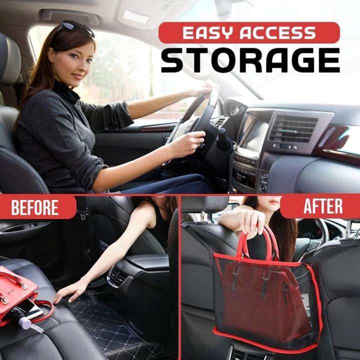Car Net Pocket Handbag Holder | Kalsten