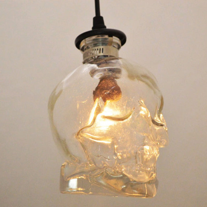 Retro Skull Glass Pendant Light | Kalsten