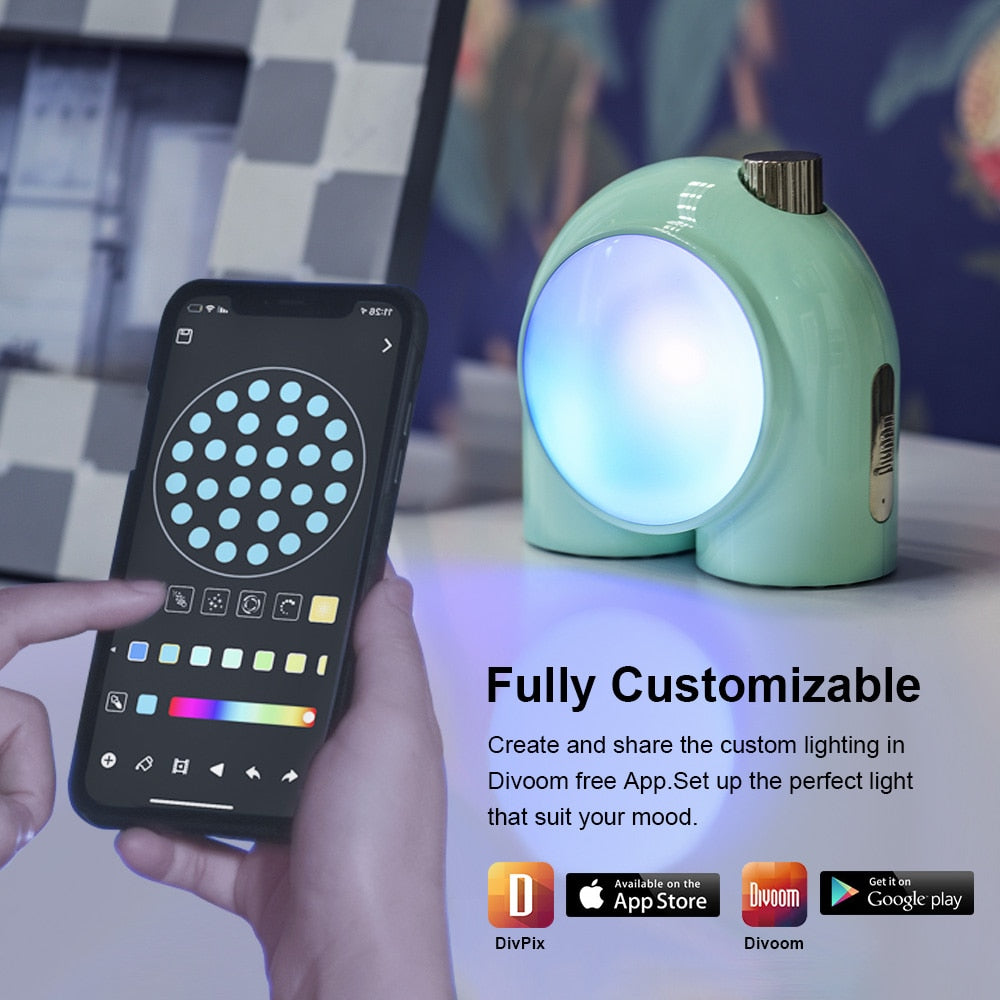 Smart Programmable Music Alarm LED Lamp | Kalsten
