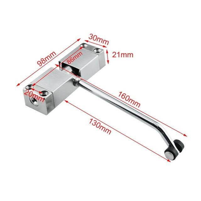 Adjustable Stainless Steel Door Hinge – Automatic