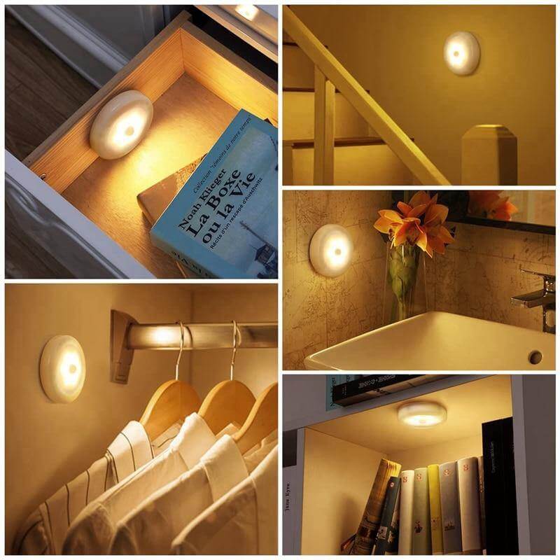 Warm & Cold Light Motion Sensor Wireless LED Lights | Kalsten
