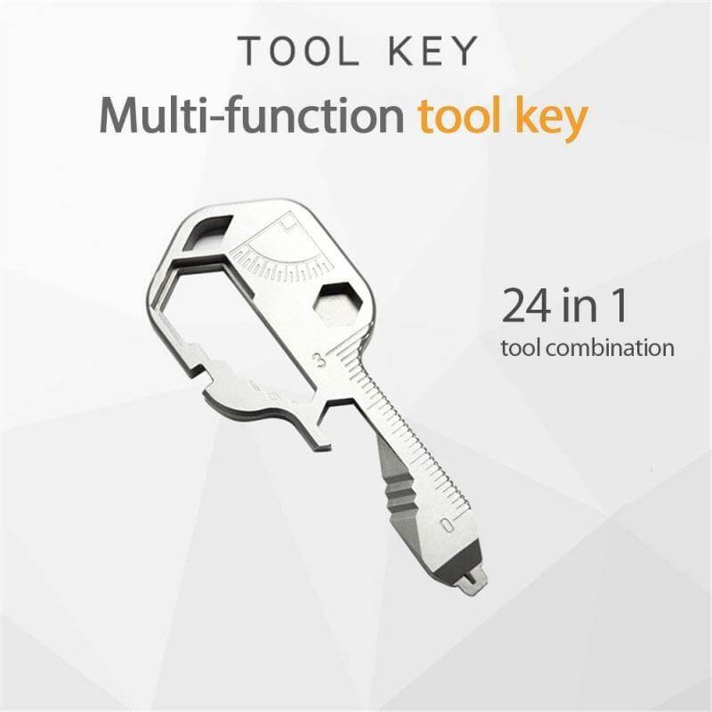 24 in 1 EDC Key Shaped Pocket Tool | Kalsten