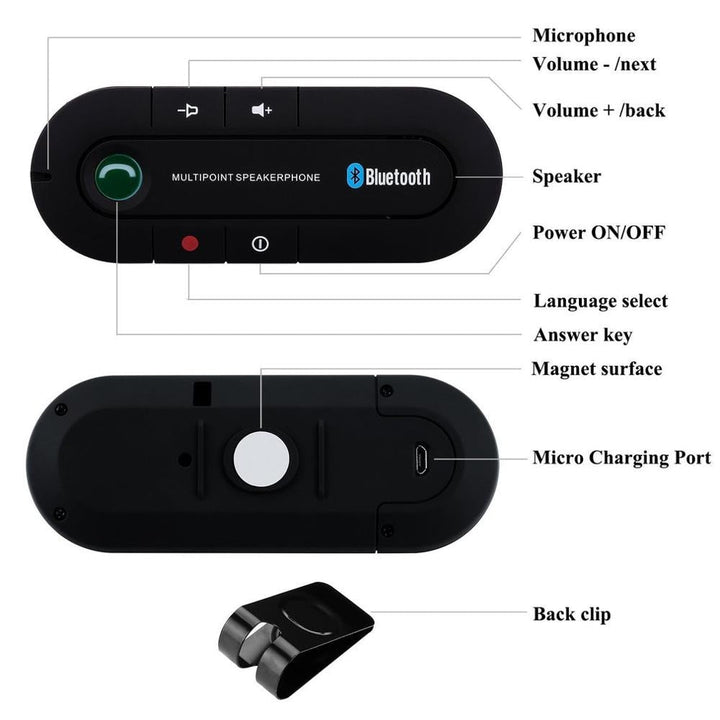 Kalsten | Bluetooth Hands-free Car Speaker