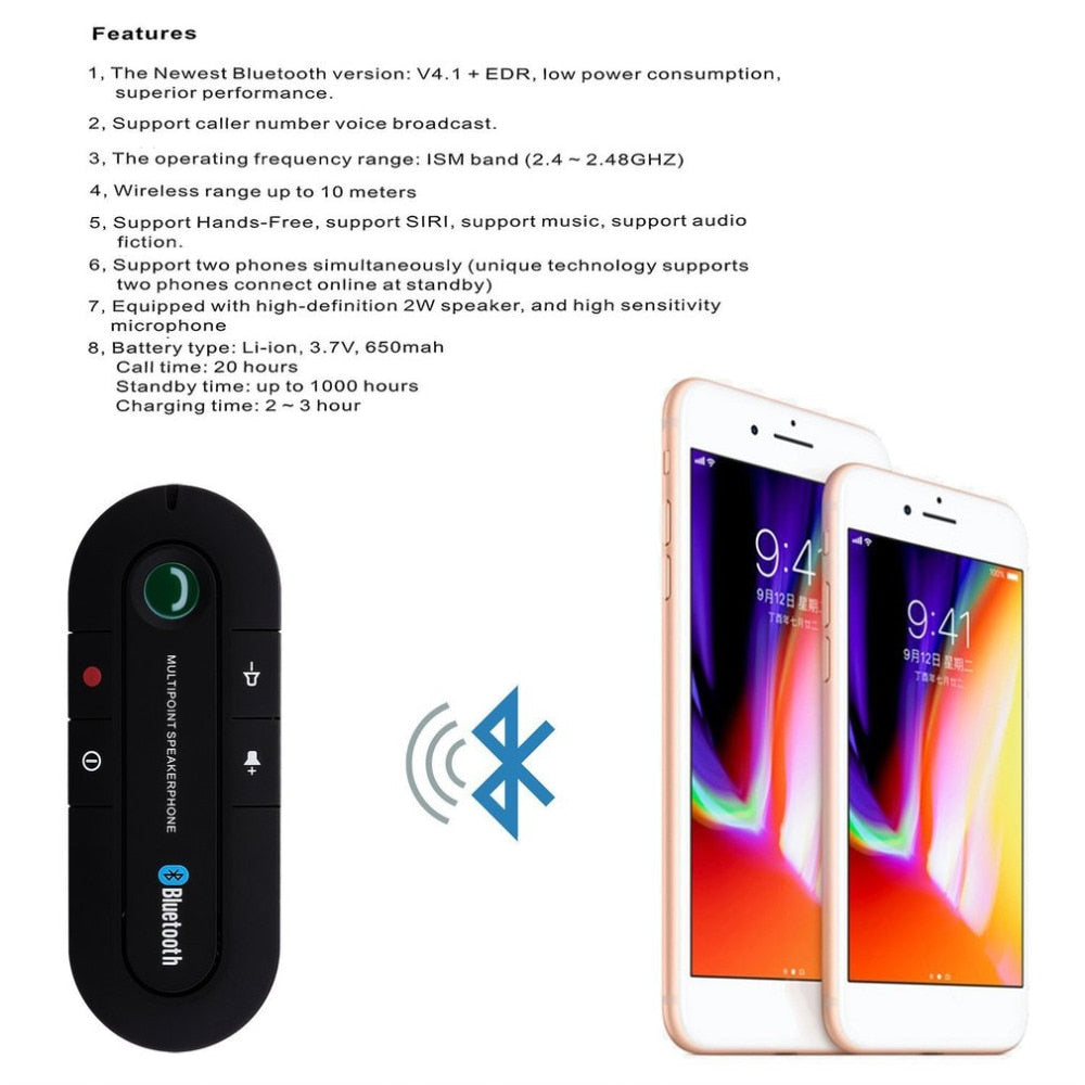 Kalsten | Bluetooth Hands-free Car Speaker