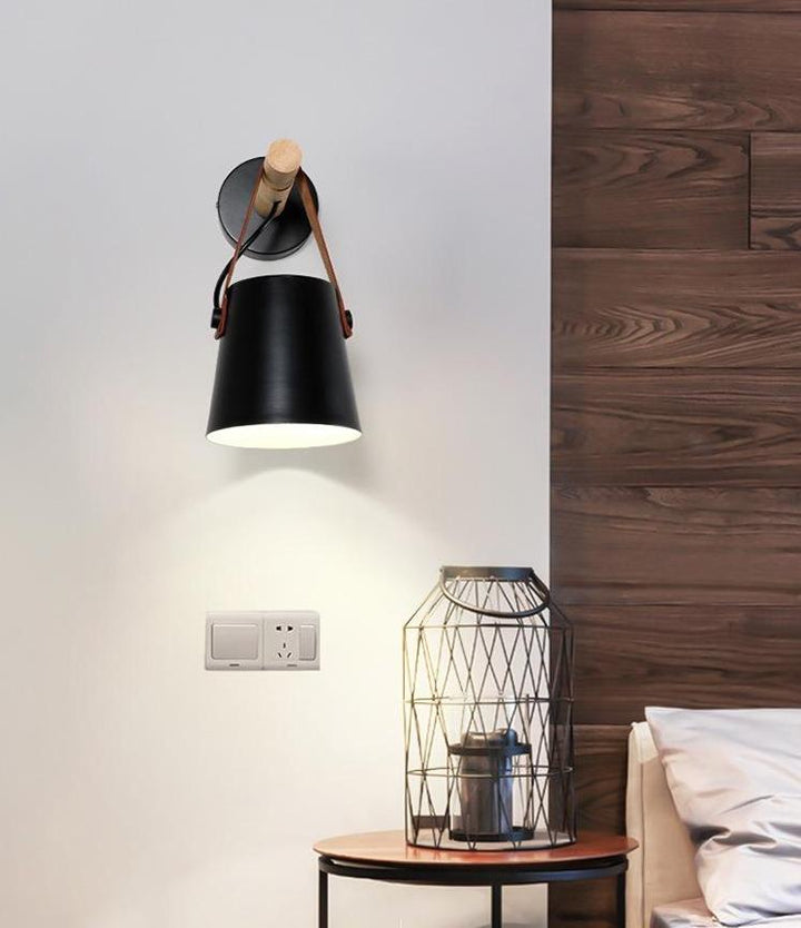 Wood Nordic Hanging Wall Lamp | Kalsten