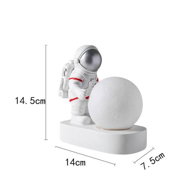 Minimal Resin Astronaut Table Lamps | Kalsten