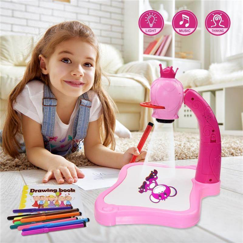 Educational Kids Art Drawing Projector Table | Kalsten