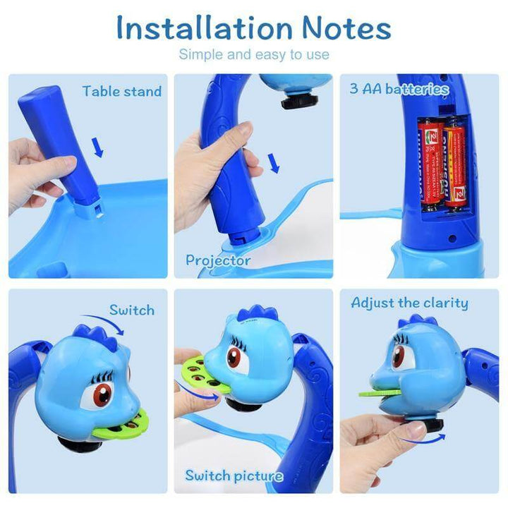 Educational Kids Art Drawing Projector Table | Kalsten