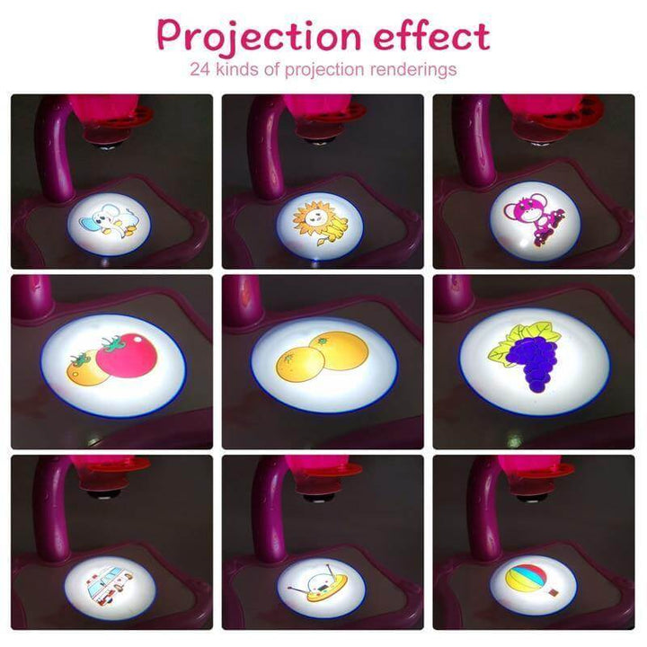 Educational Kids Art Drawing Projector Table | Kalsten