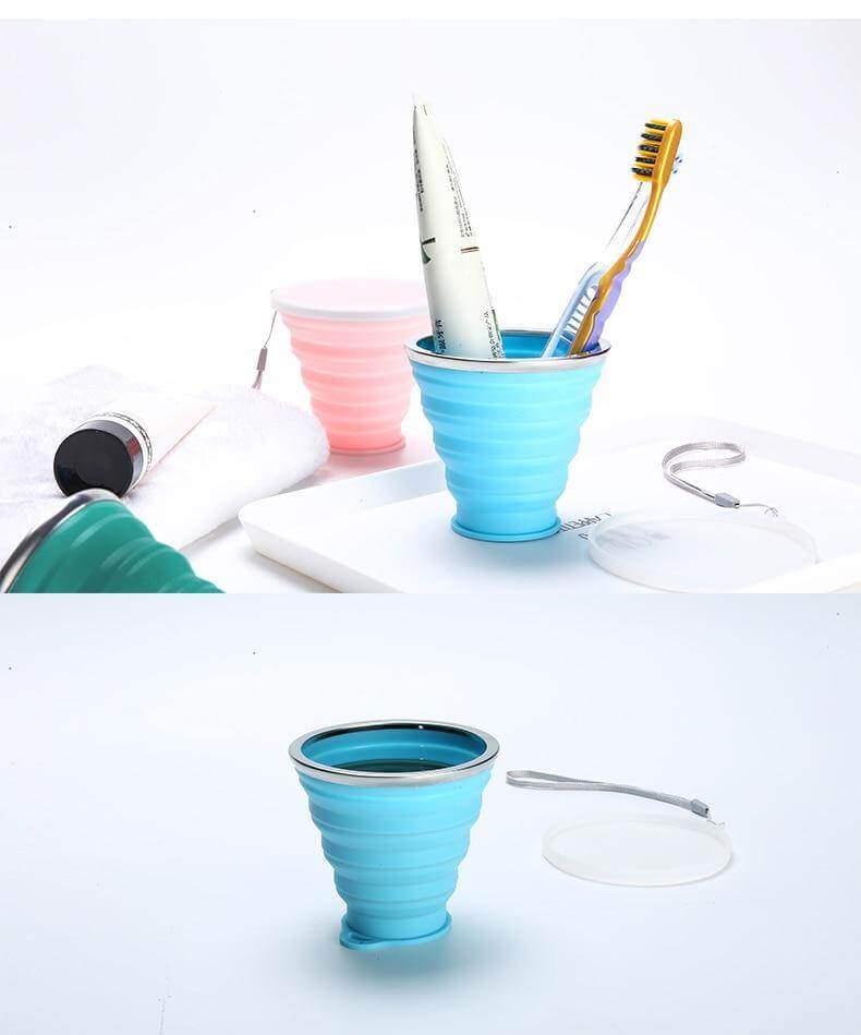 Foldable Easy Silicone Travel Mug | Kalsten