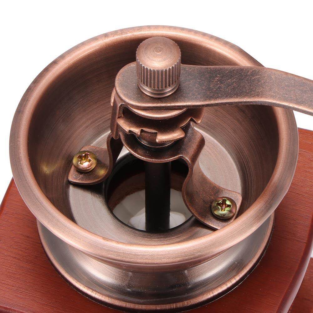 Antique Wooden Manual Coffee Grinder