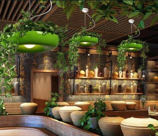 Modern Hanging Sky Flower Lamp | Kalsten