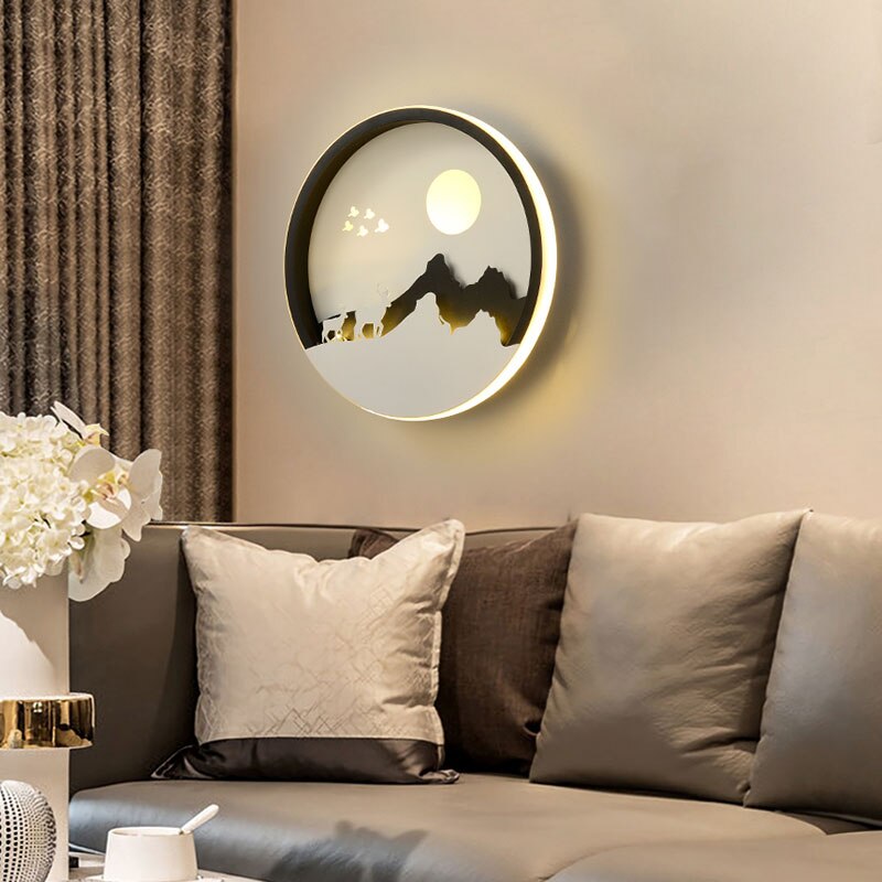 Decorative Modern Art Wall Led Lamp | Kalsten