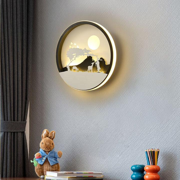 Decorative Modern Art Wall Led Lamp | Kalsten