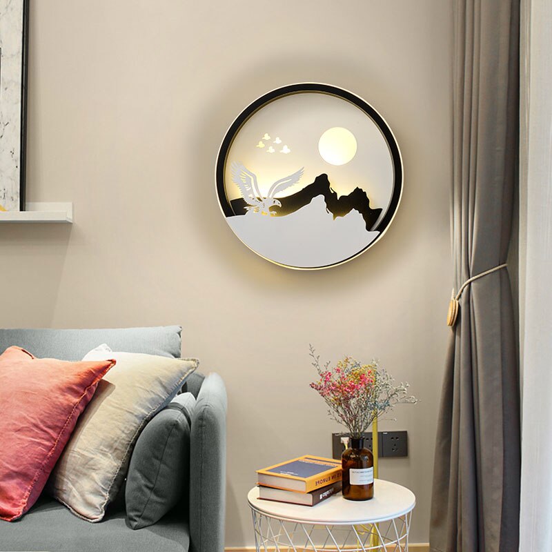 Decorative Modern Art Wall Led Lamp | Kalsten