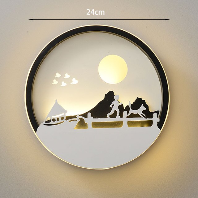 Decorative Modern Art Wall Led Lamp | Kalsten