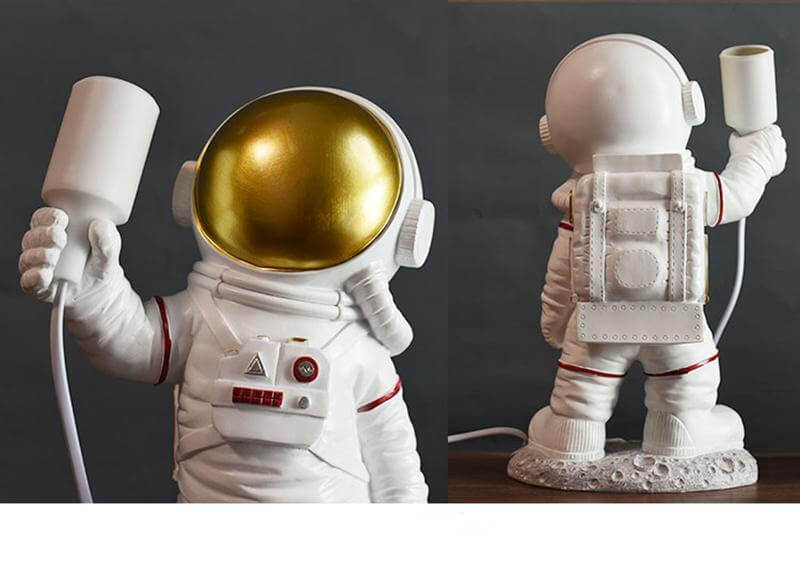 Minimal Resin Astronaut Table Lamps | Kalsten