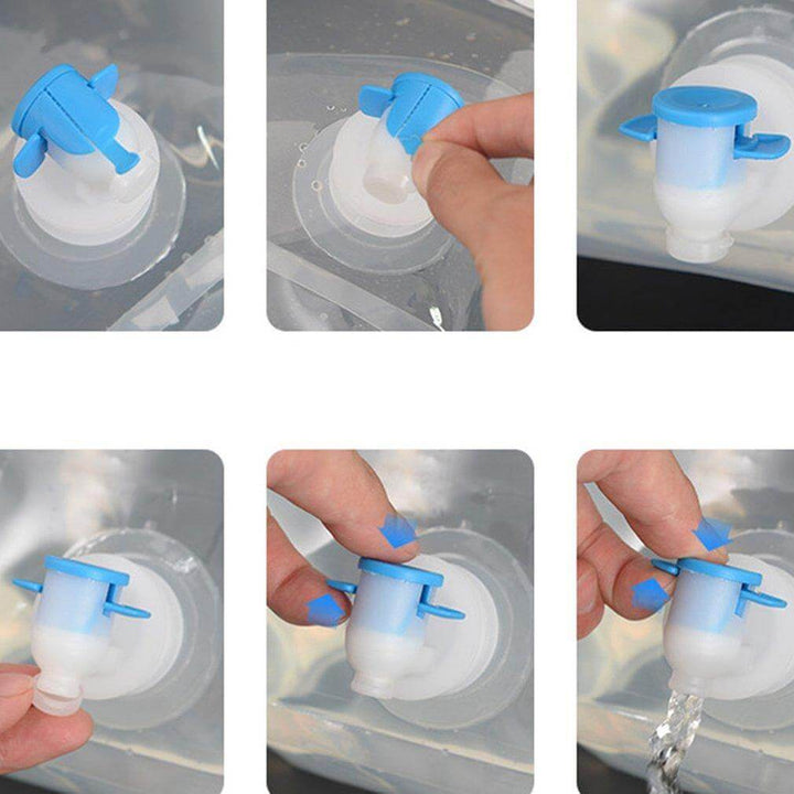 Foldable Outdoor Water Bag With Faucet | Kalsten
