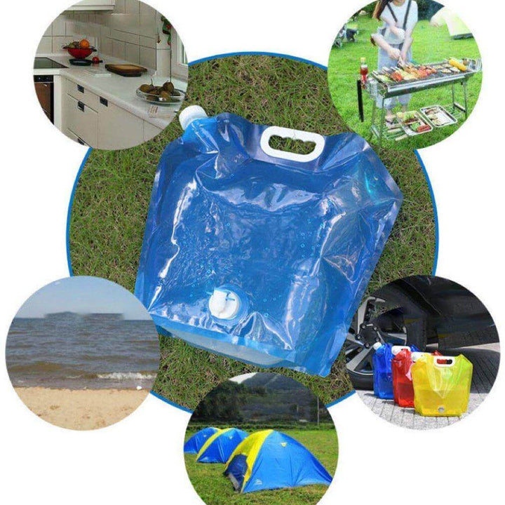 Foldable Outdoor Water Bag With Faucet | Kalsten