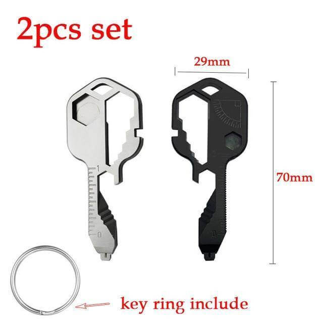 24 in 1 EDC Key Shaped Pocket Tool | Kalsten