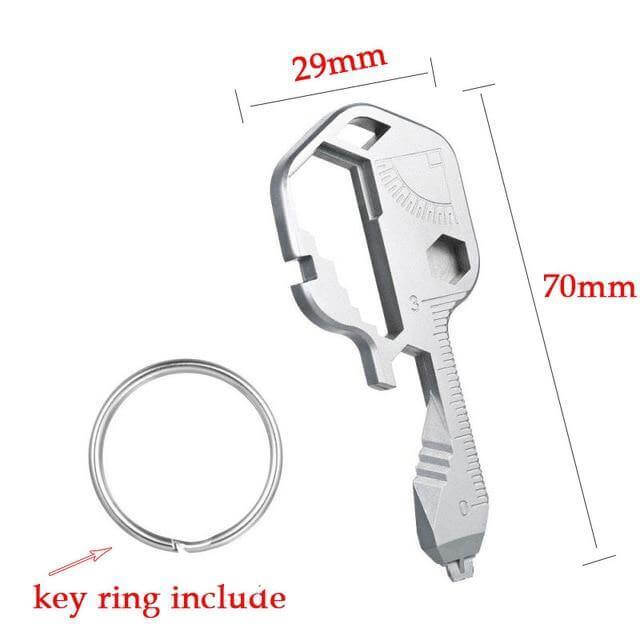 24 in 1 EDC Key Shaped Pocket Tool | Kalsten