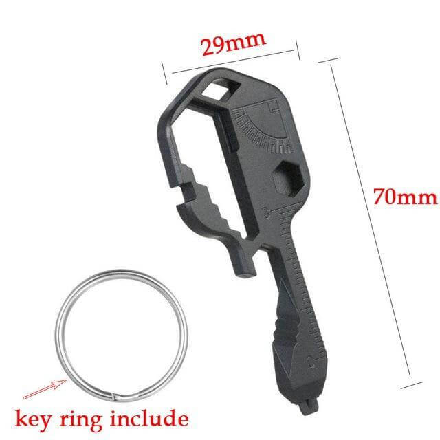 24 in 1 EDC Key Shaped Pocket Tool | Kalsten