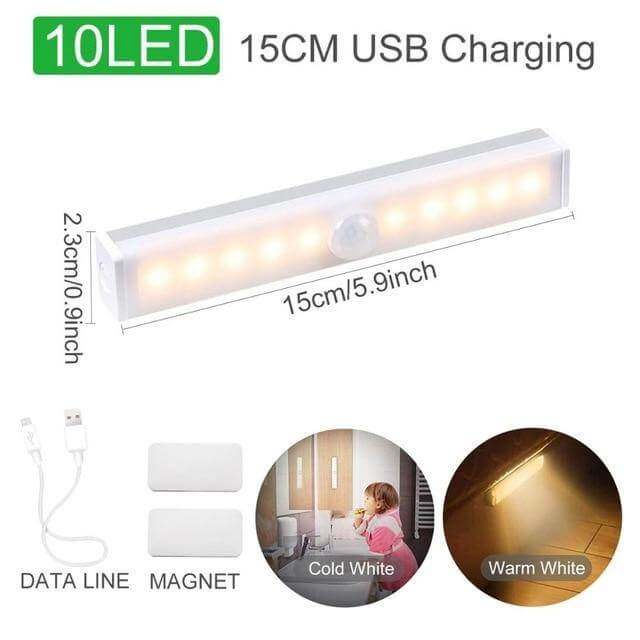 Warm & Cold Light Motion Sensor Wireless LED Lights | Kalsten