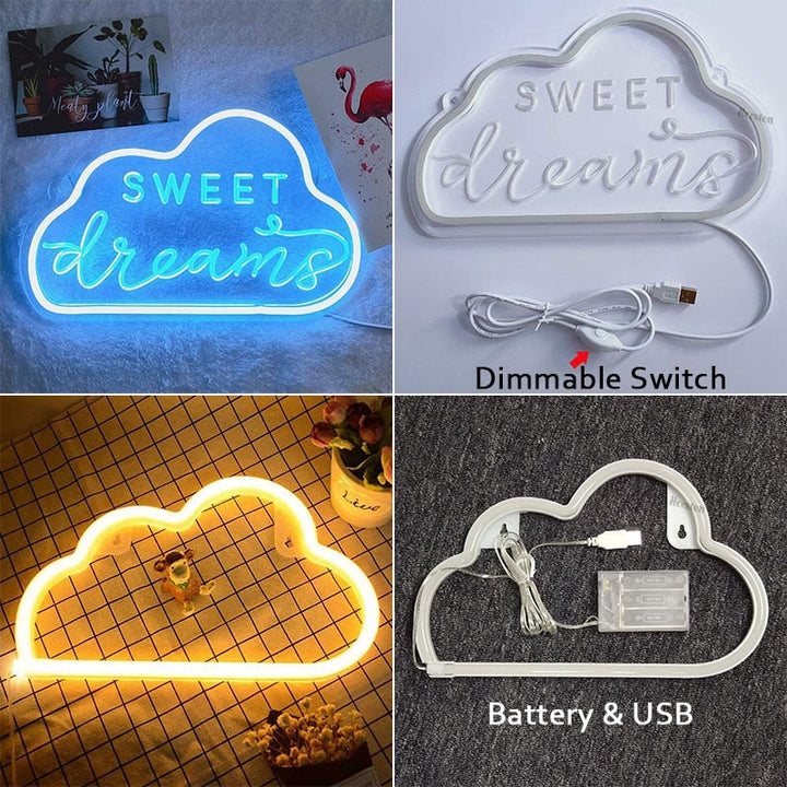 LED Sweet Dreams Neon Sign | Kalsten