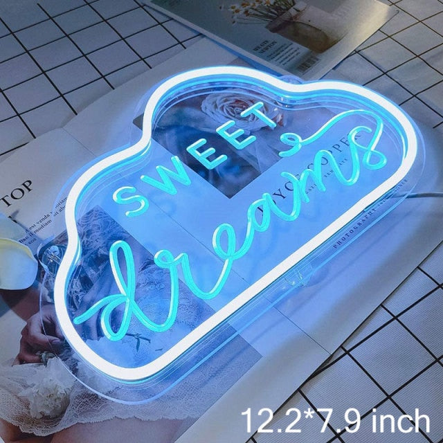 LED Sweet Dreams Neon Sign | Kalsten
