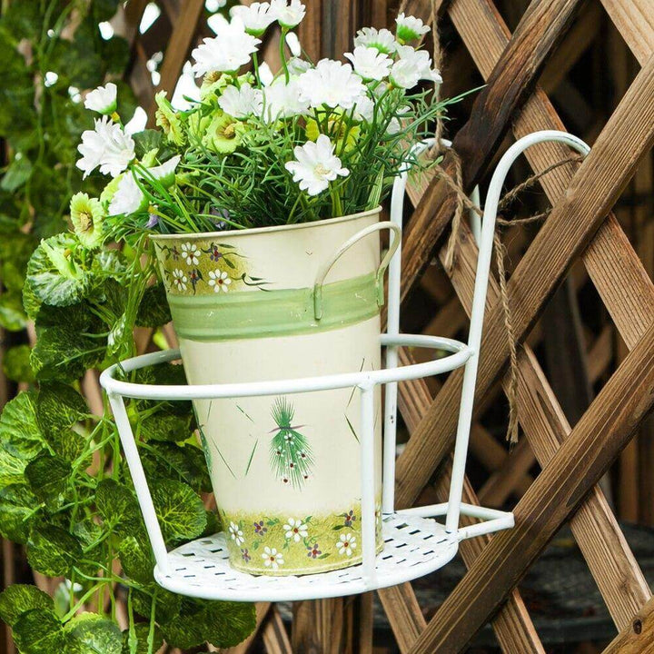 Iron Outdoor Hanging Baskets Flower Pot Holder | Kalsten