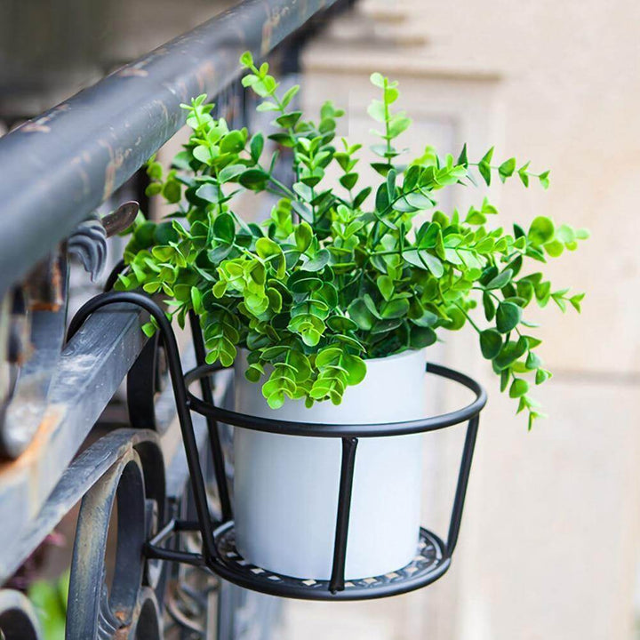 Iron Outdoor Hanging Baskets Flower Pot Holder | Kalsten