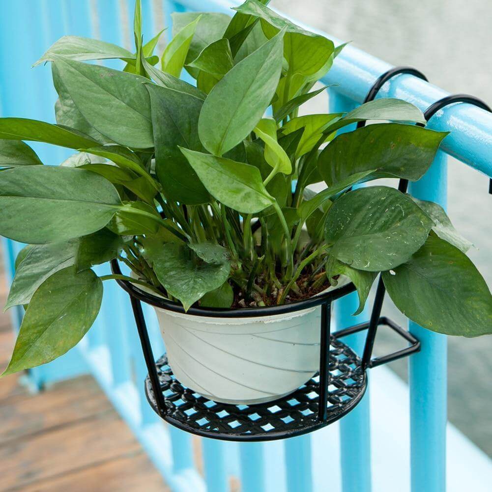 Iron Outdoor Hanging Baskets Flower Pot Holder | Kalsten